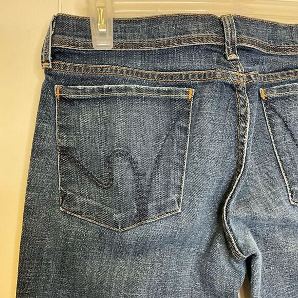 Citizens of Humanity Ankle Jeans Haley #174 Stretch Women's 30 Dark Wash Denim - Picture 8 of 14